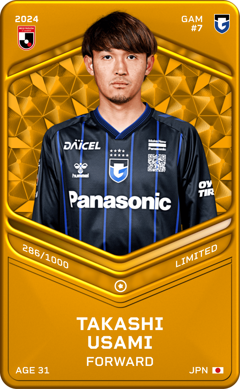 Takashi Usami 2024-25 • Limited 286/1000