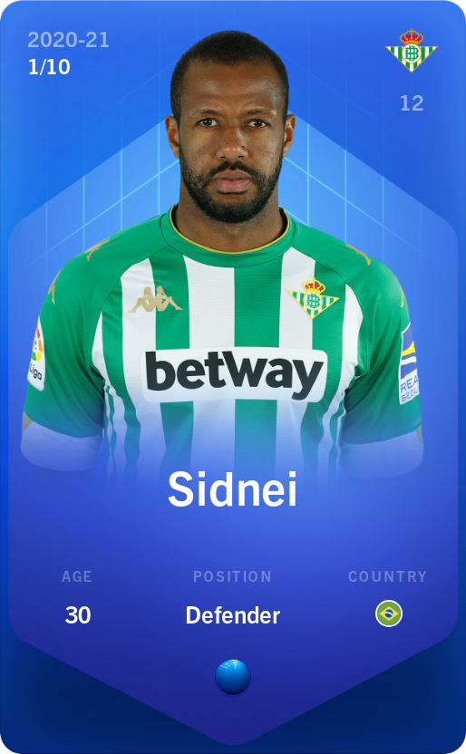 Sorare - Sorare Official - Sidnei 2020-21 • Super Rare 1/10 - NFT # 32342254091867137441796414121113900477107975143423356650765435211243180645221