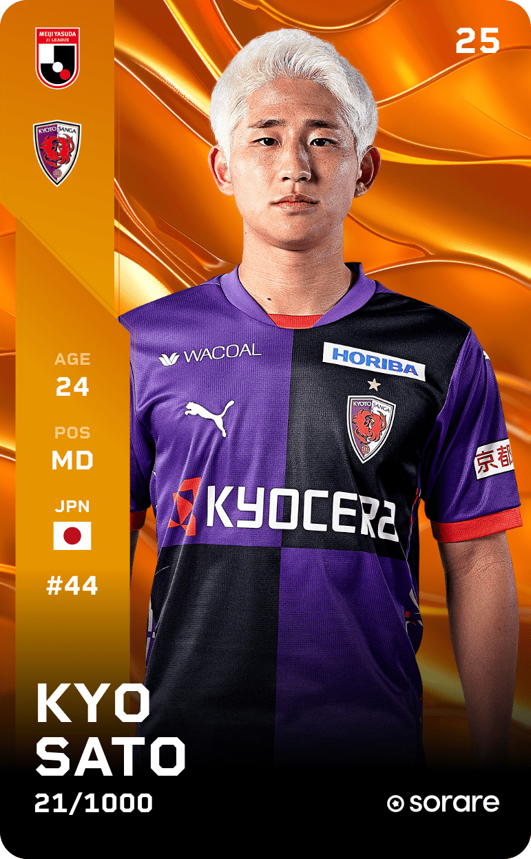 Kyo Sato 2025-26 • Limited 21/1000