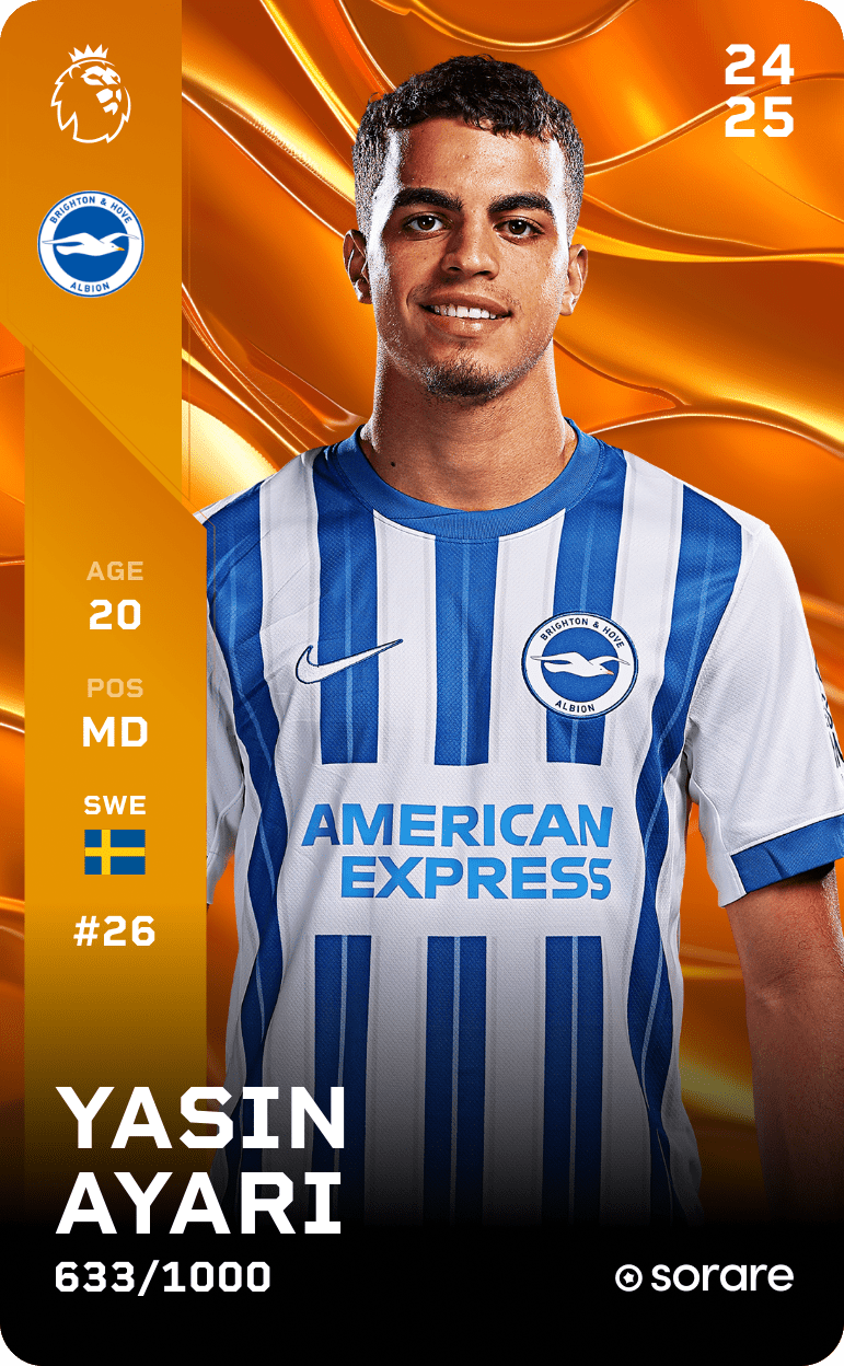 Yasin Ayari 2024-25 • Limited 633/1000