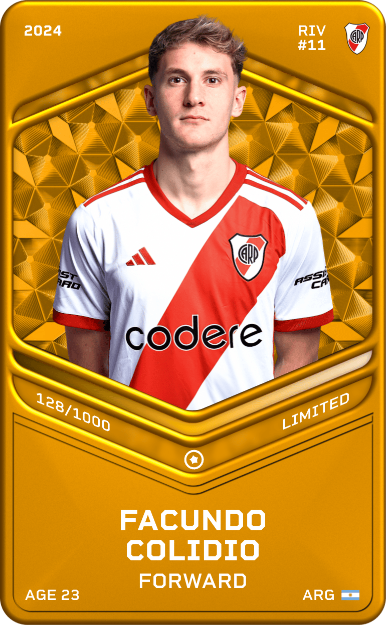 Facundo Colidio 2024-25 • Limited 128/1000