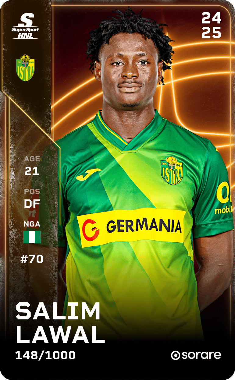 Salim Lawal 2024-25 • Limited 148/1000