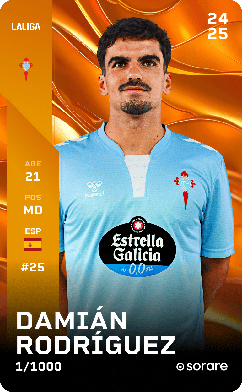 Damián Rodríguez 2024-25 • Limited 1/1000