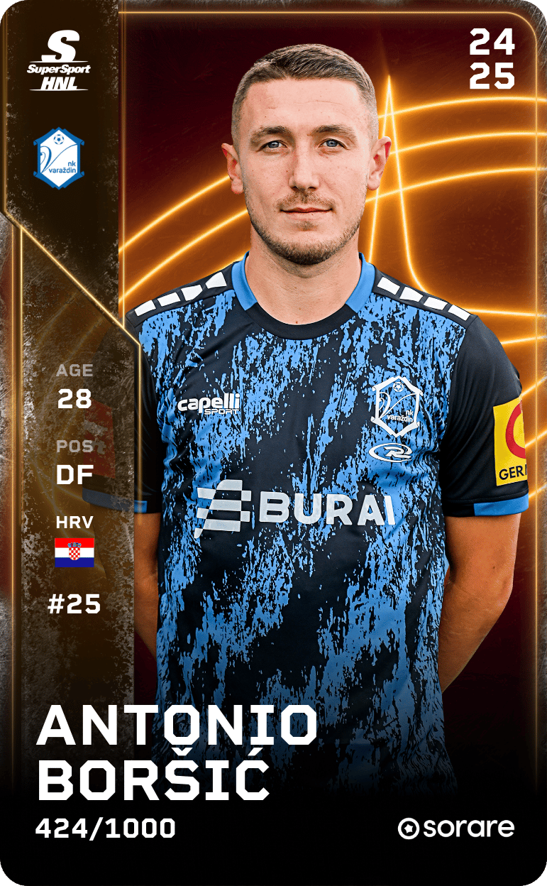 Antonio Boršić 2024-25 • Limited 424/1000