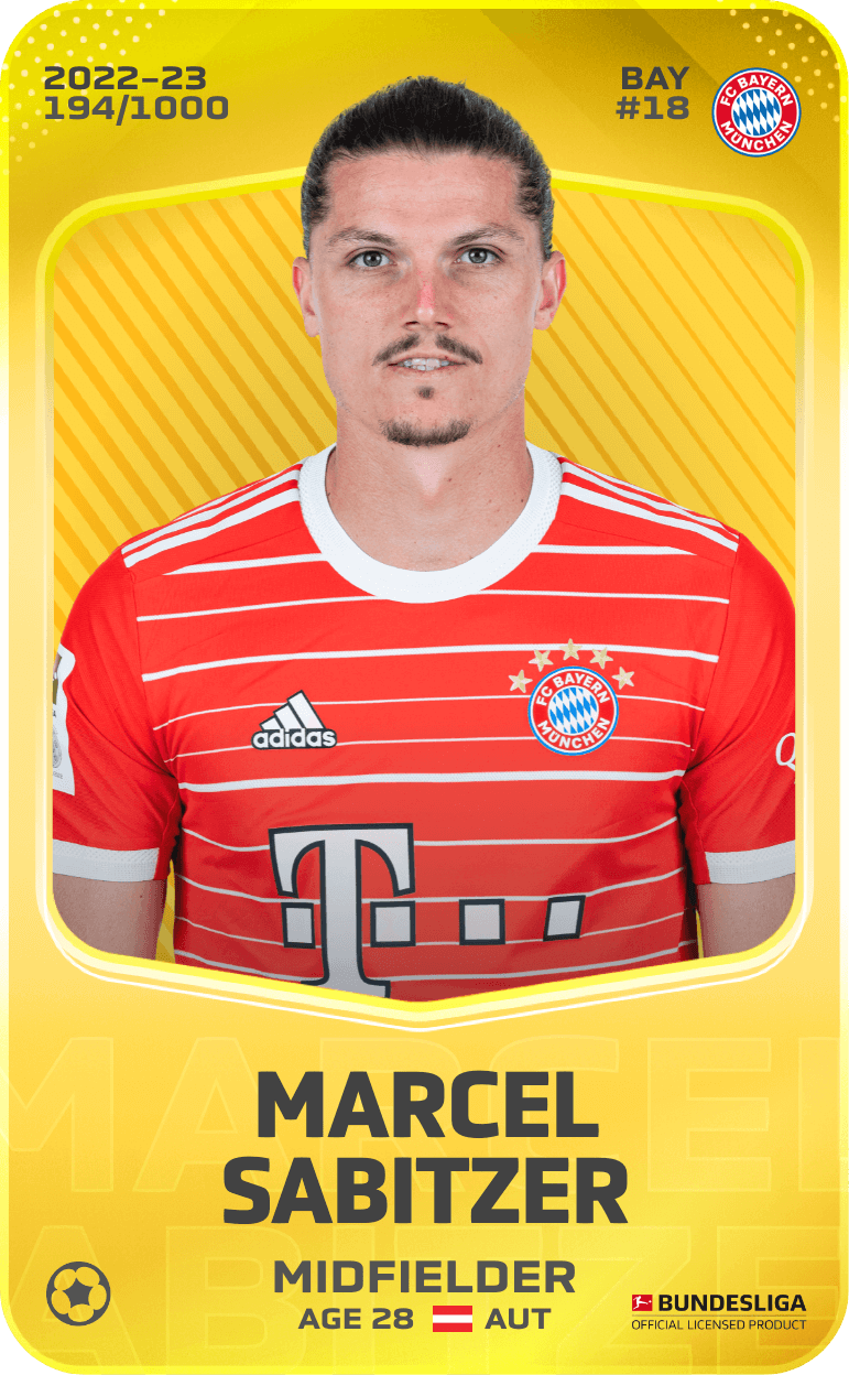 Marcel Sabitzer 2022-23 • Limited 194/1000