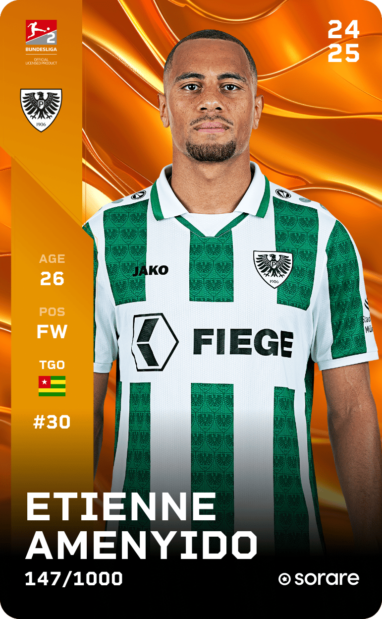 Etienne Amenyido 2024-25 • Limited 147/1000