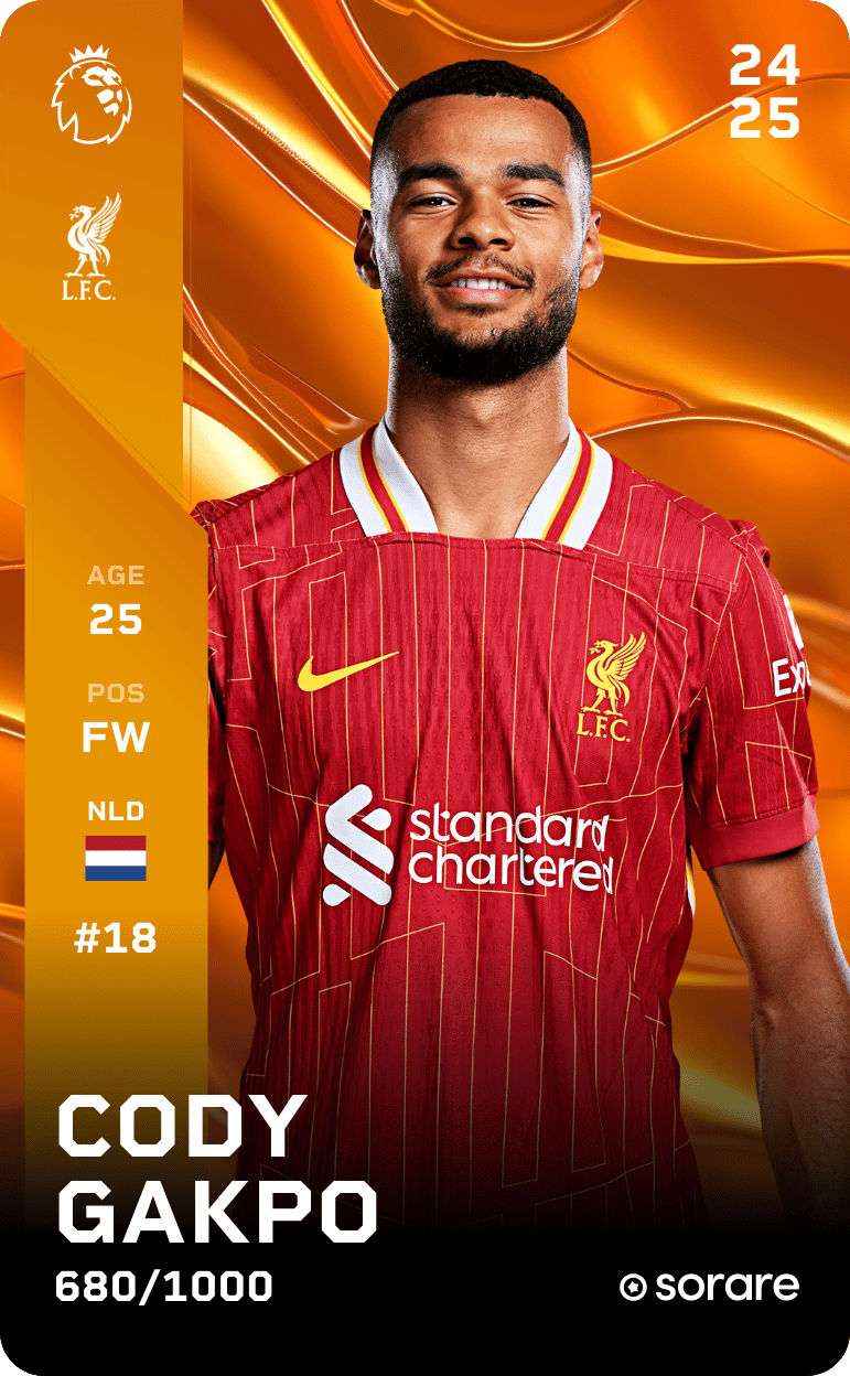 Cody Gakpo 2024-25 • Limited 680/1000