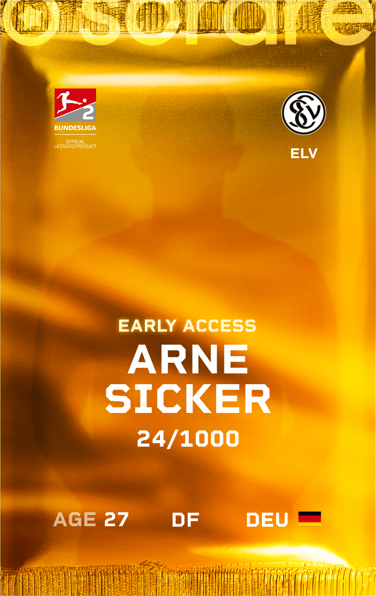 Arne Sicker 2024-25 • Limited 24/1000