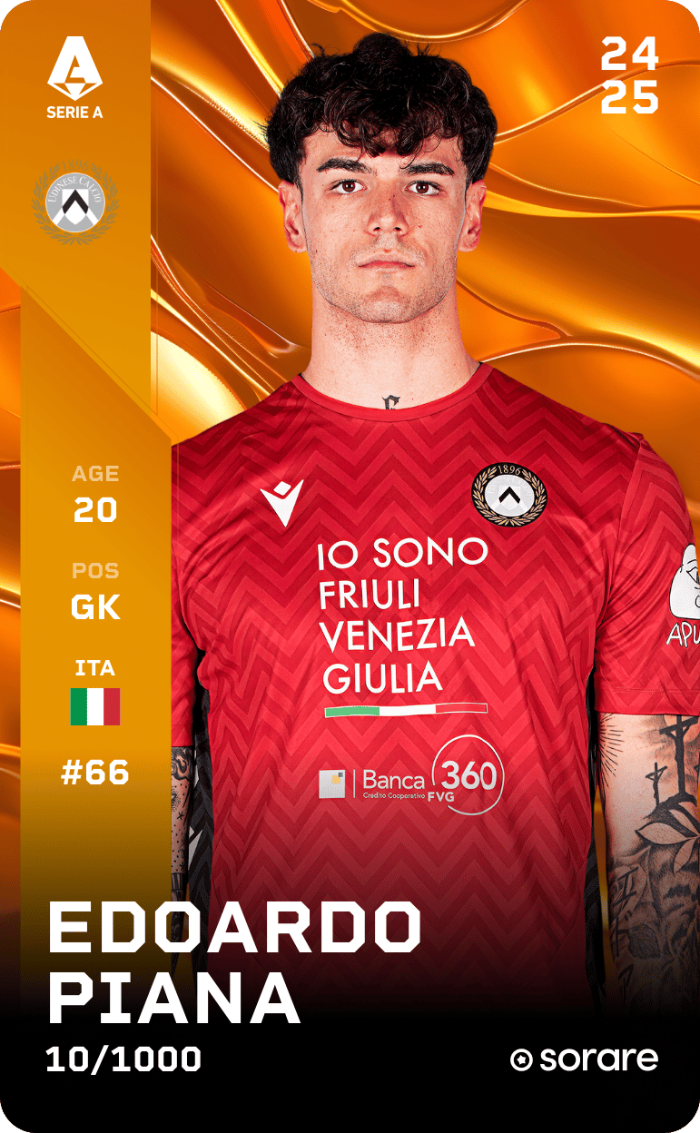 Edoardo Piana 2024-25 • Limited 10/1000