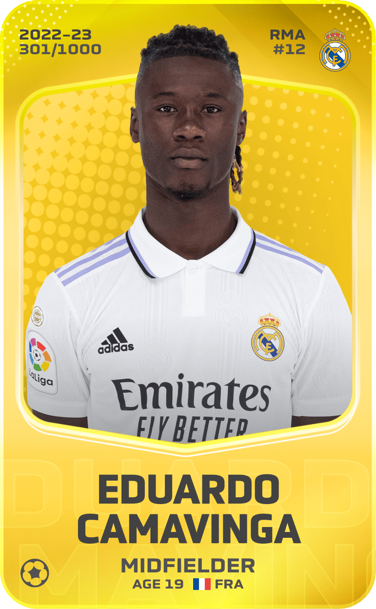 Eduardo Camavinga 2022-23 • Limited 301/1000