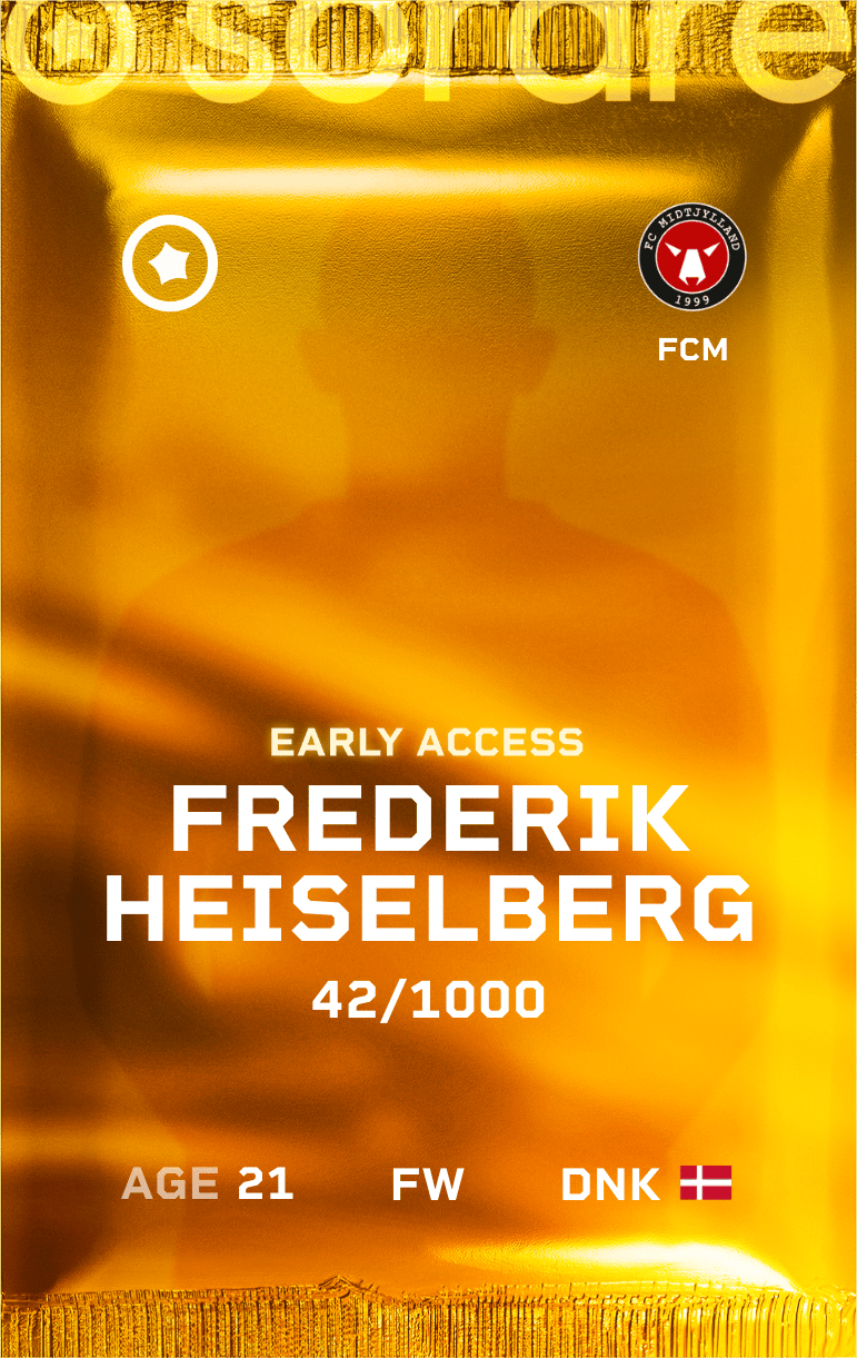 Frederik Heiselberg 2024-25 • Limited 42/1000