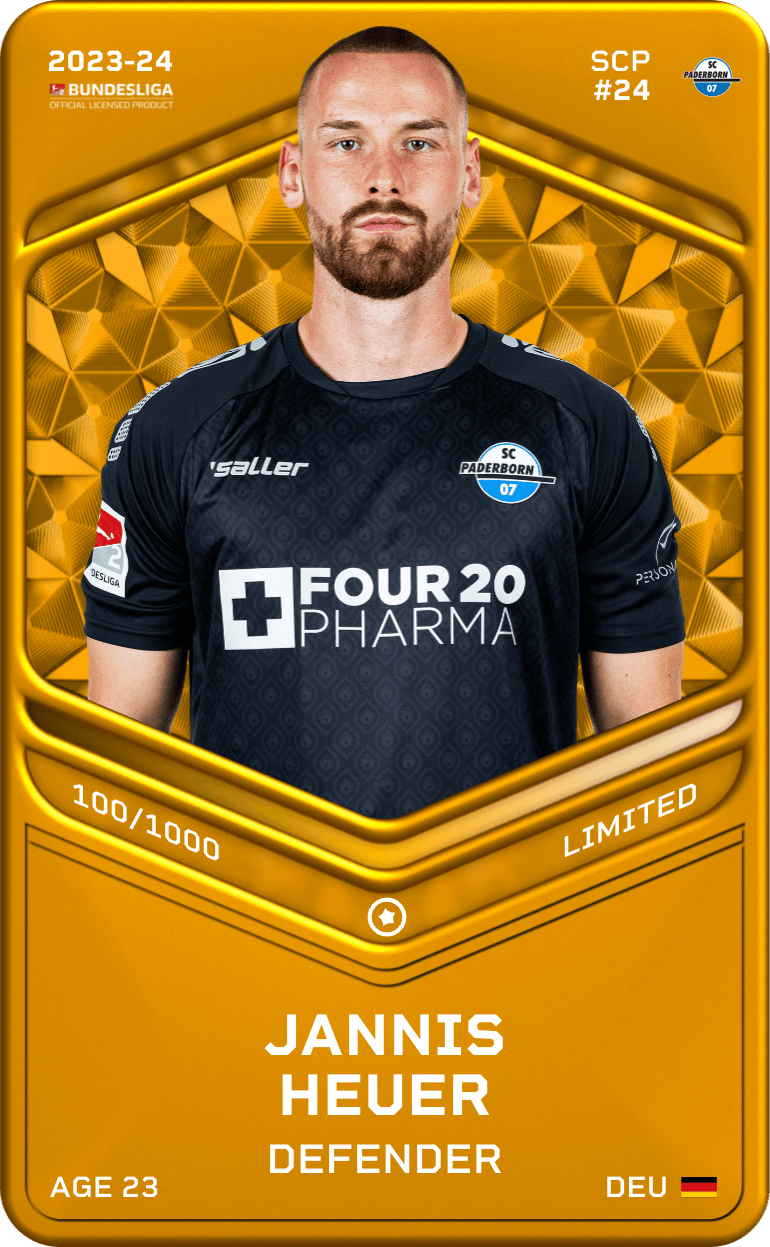 Jannis Heuer 2023-24 • Limited 100/1000
