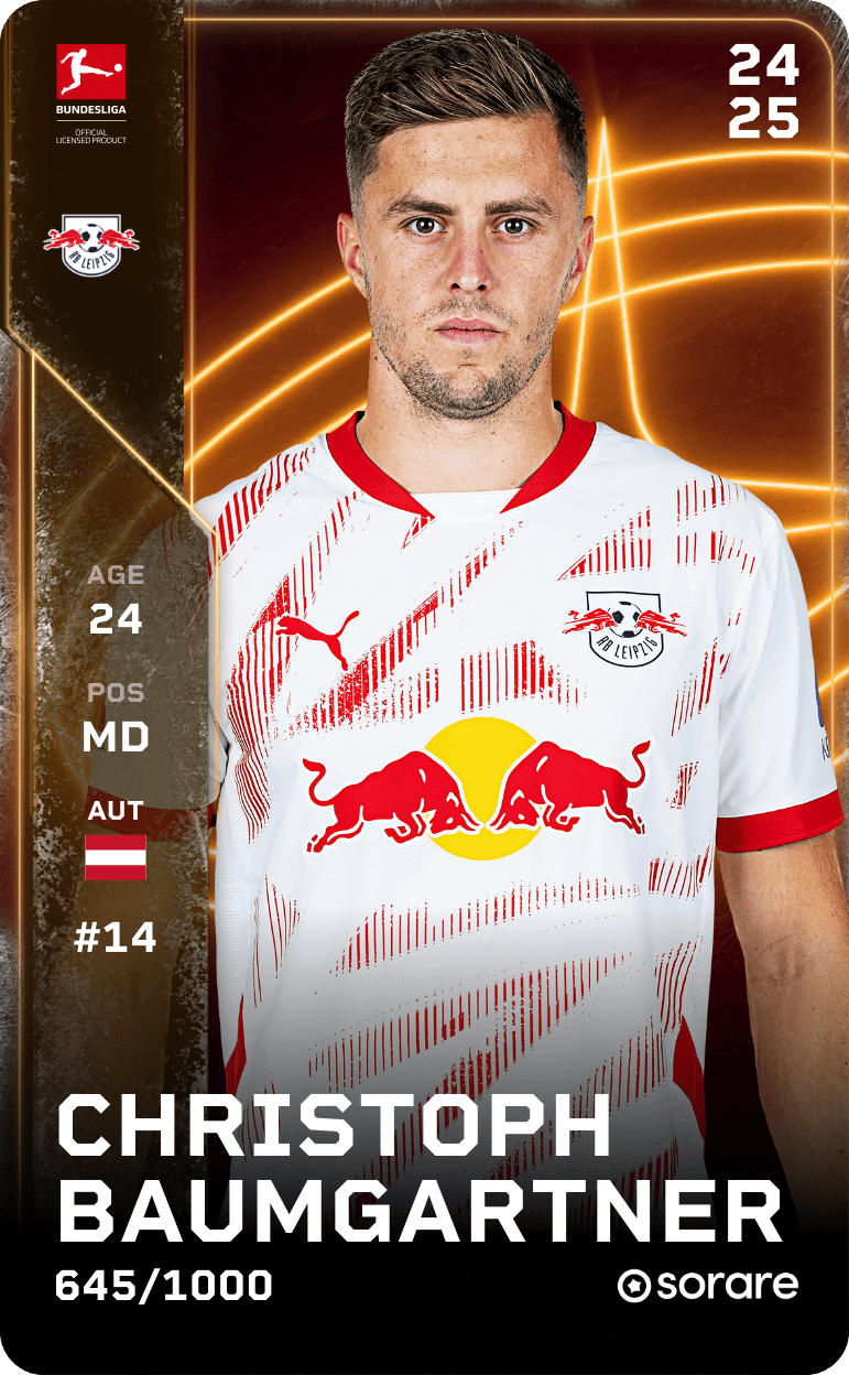 Christoph Baumgartner 2024-25 • Limited 645/1000