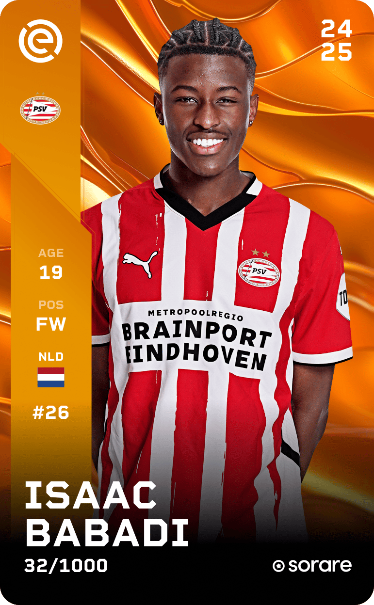 Isaac Babadi 2024-25 • Limited 32/1000
