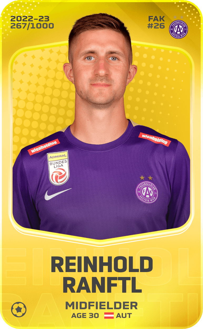 Reinhold Ranftl 2022-23 • Limited 267/1000