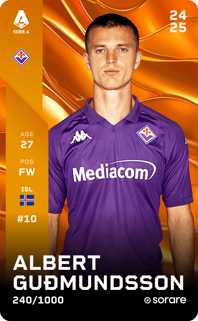 Albert Guðmundsson 2024-25 • Limited 240/1000