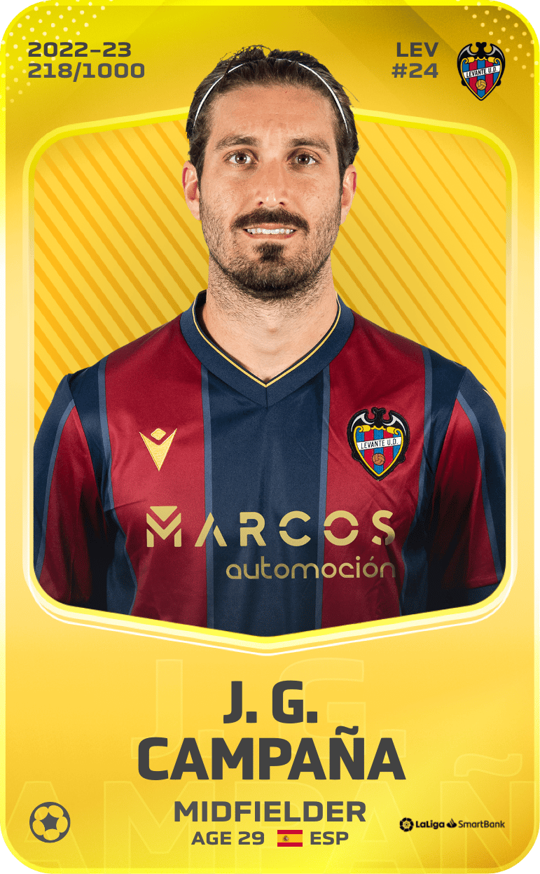 J. G. Campaña 2022-23 • Limited 218/1000