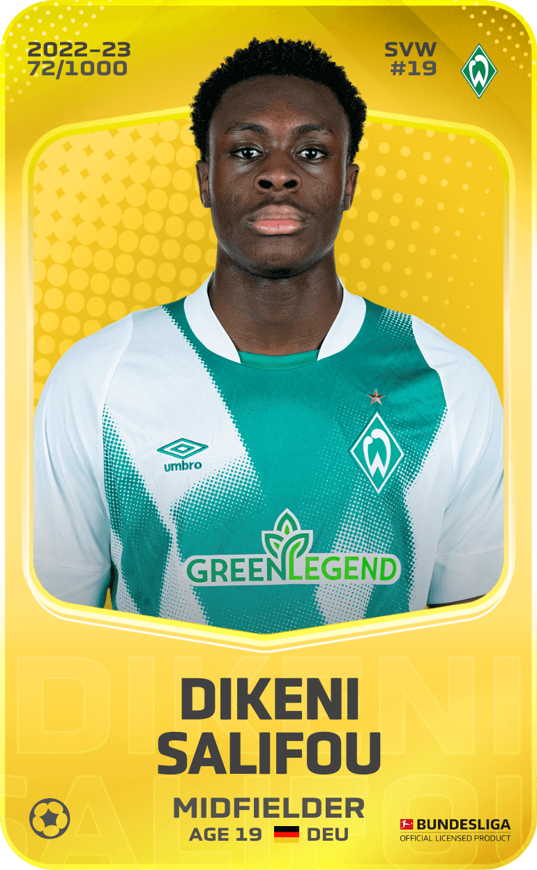 Dikeni Salifou 2022-23 • Limited 72/1000