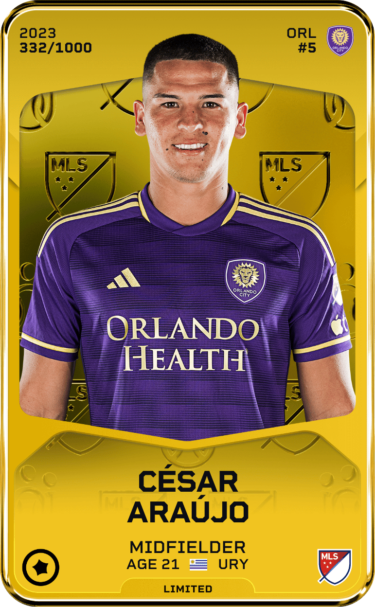 César Araújo 2023-24 • Limited 332/1000