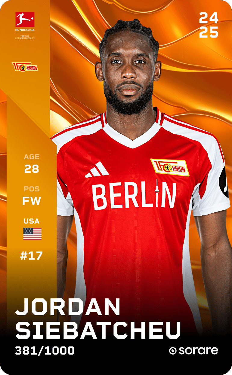 Jordan Siebatcheu 2024-25 • Limited 381/1000