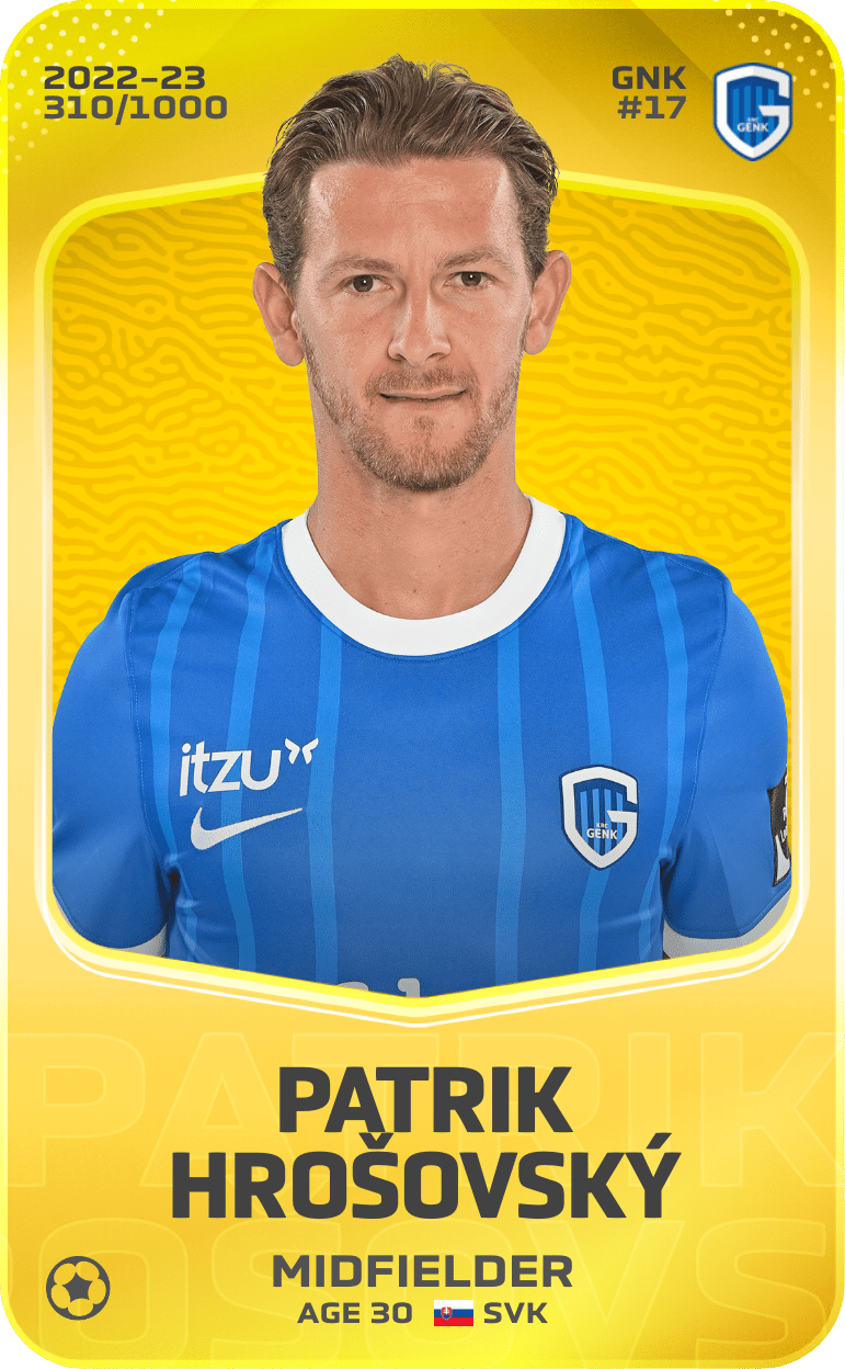 Patrik Hrošovský 2022-23 • Limited 310/1000