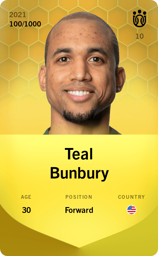 Teal Bunbury 2021-22 • Limited 100/1000