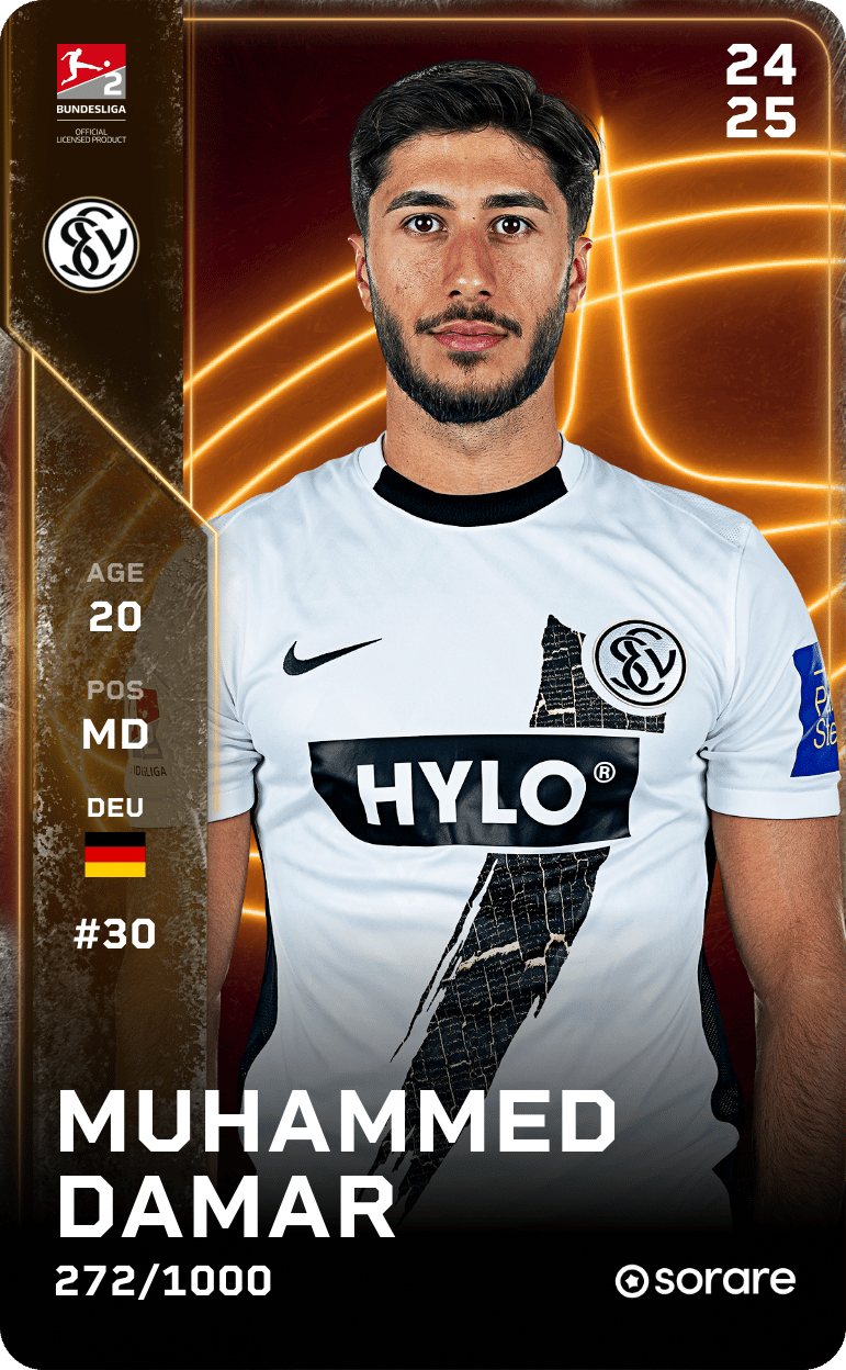 Muhammed Damar 2024-25 • Limited 272/1000