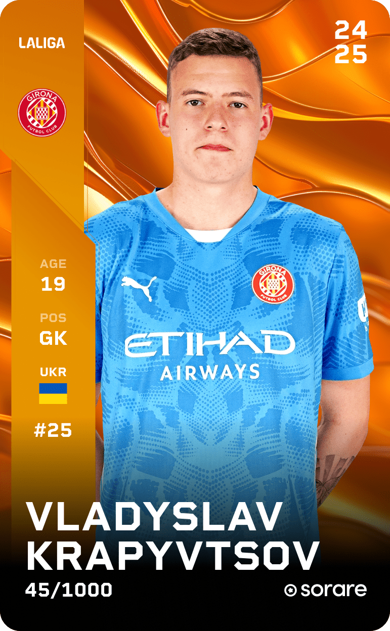 Vladyslav Krapyvtsov 2024-25 • Limited 45/1000