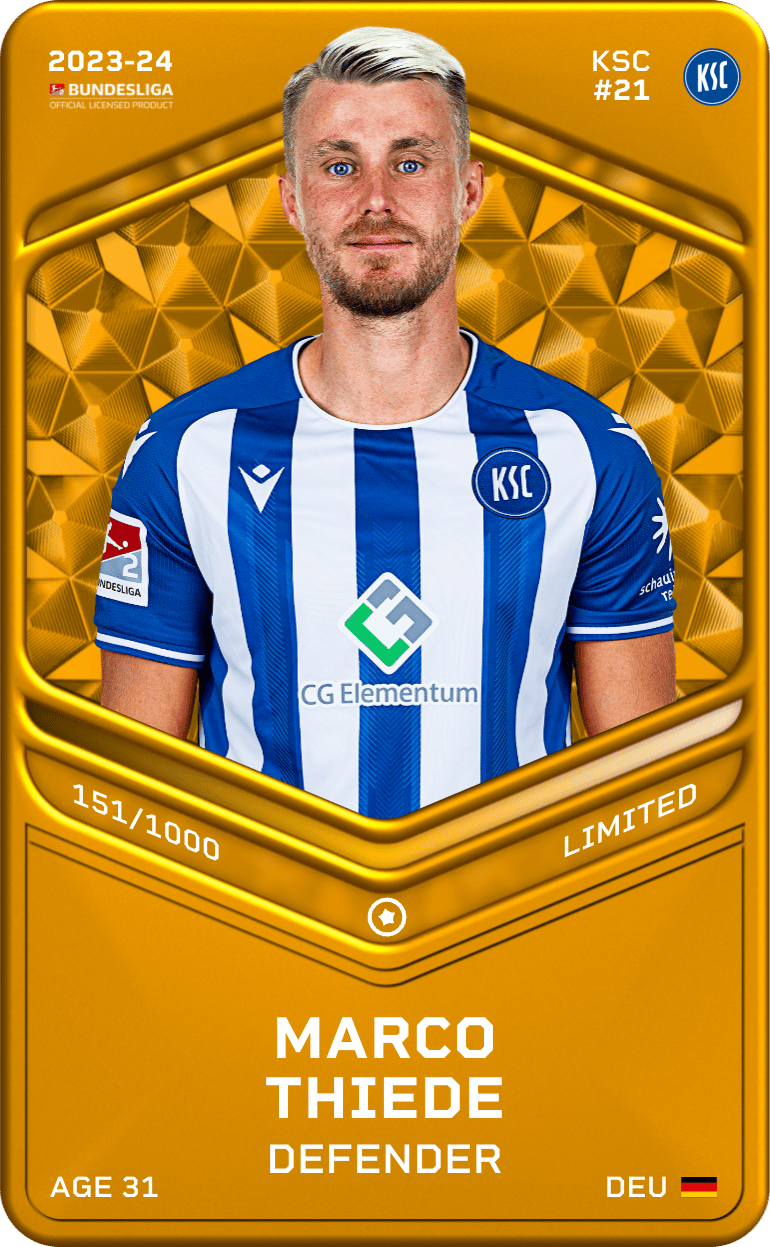 Marco Thiede 2023-24 • Limited 151/1000