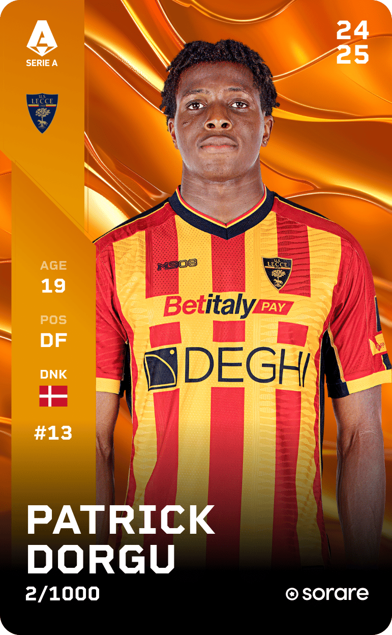 Patrick Dorgu 2024-25 • Limited 2/1000