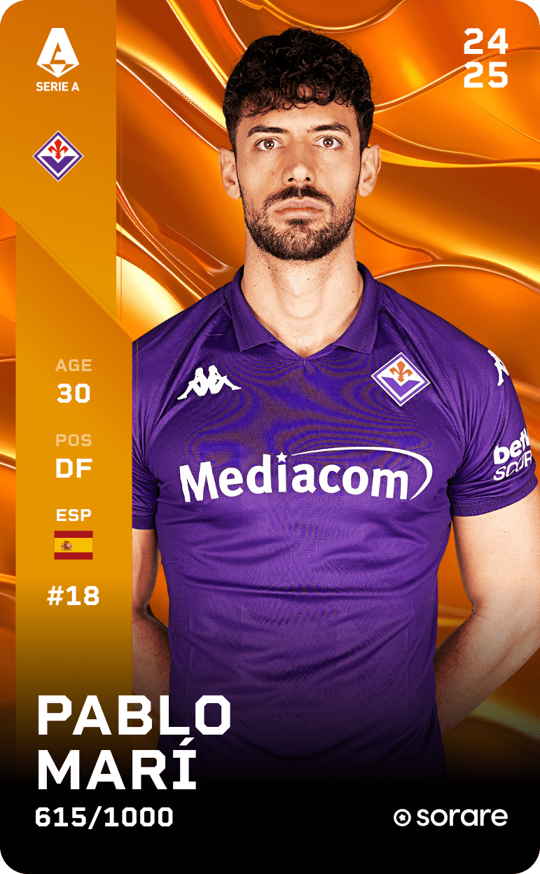 Pablo Marí 2024-25 • Limited 615/1000