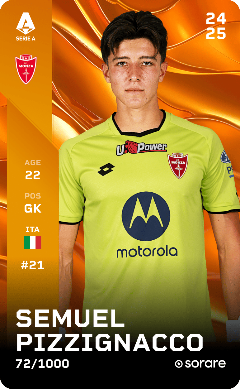 Semuel Pizzignacco 2024-25 • Limited 72/1000