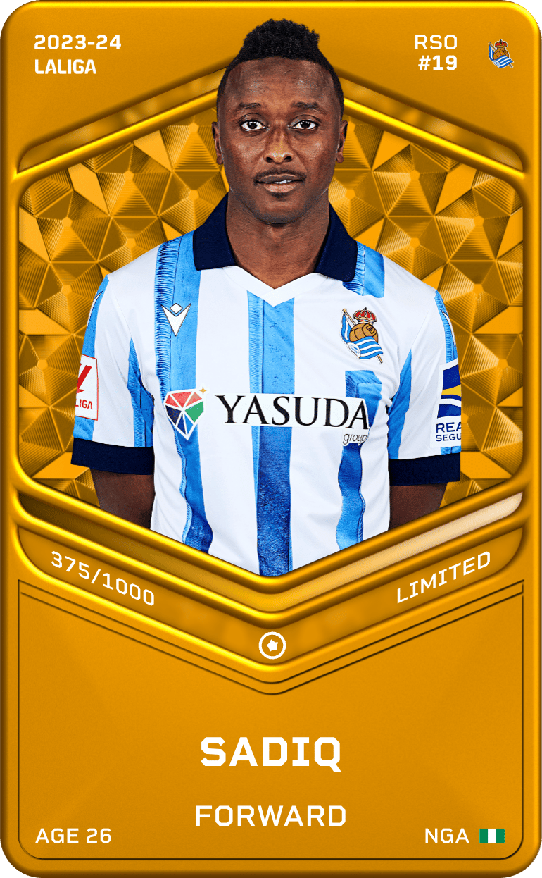 Sadiq 2023-24 • Limited 375/1000