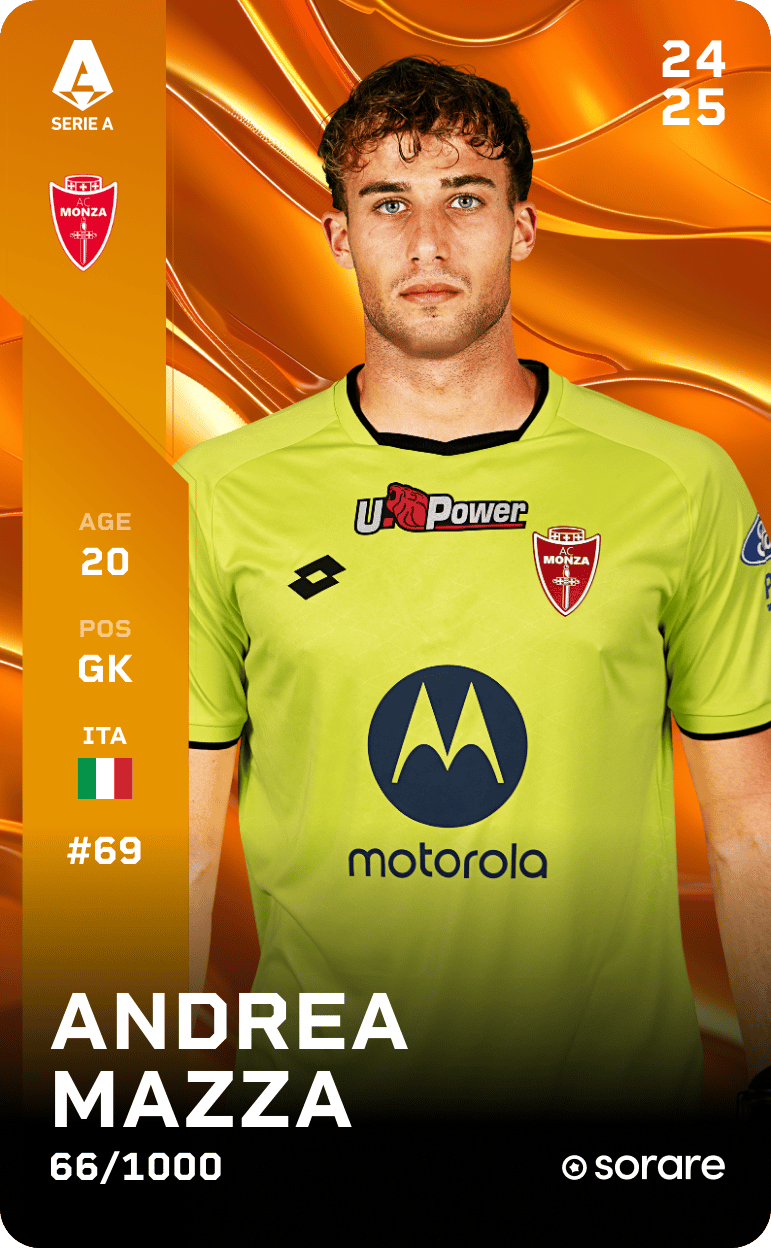 Andrea Mazza 2024-25 • Limited 66/1000
