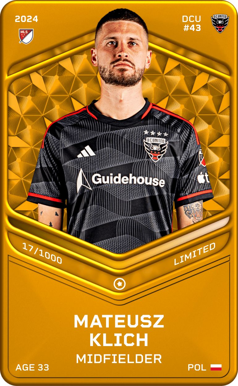 Mateusz Klich 2024-25 • Limited 17/1000