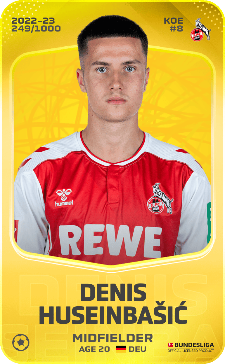Denis Huseinbašić 2022-23 • Limited 249/1000
