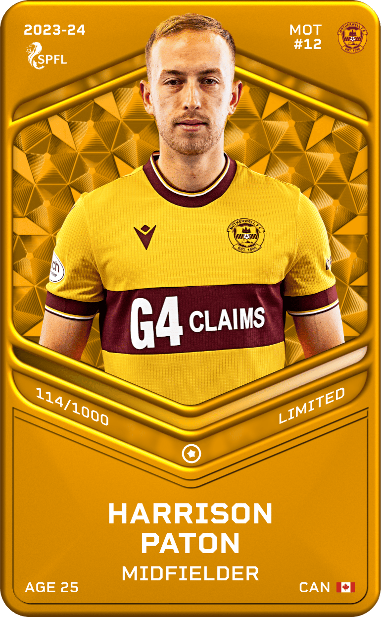 Harrison Paton 2023-24 • Limited 114/1000