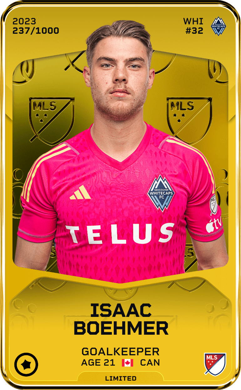 Isaac Boehmer 2023-24 • Limited 237/1000