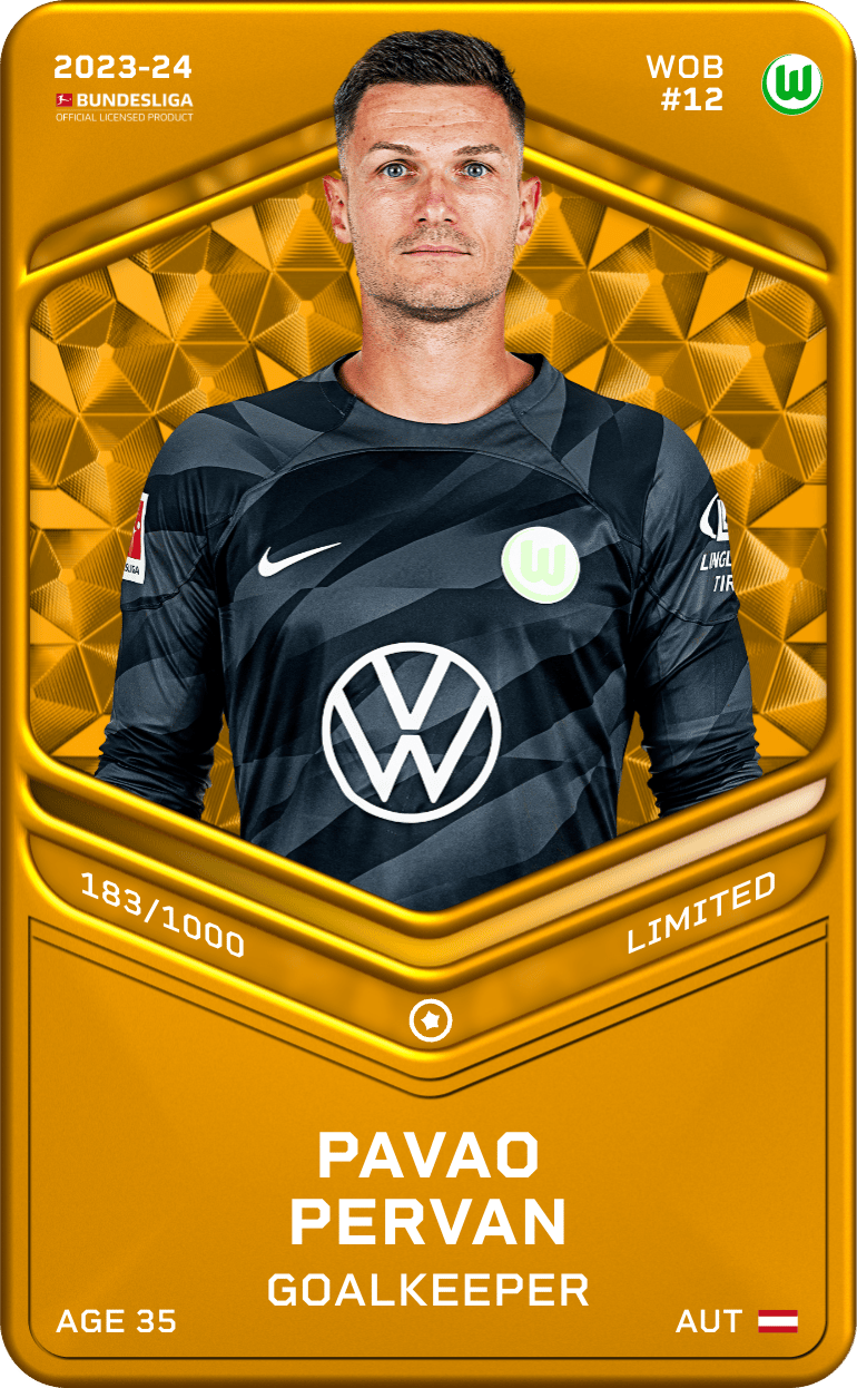 Pavao Pervan 2023-24 • Limited 183/1000