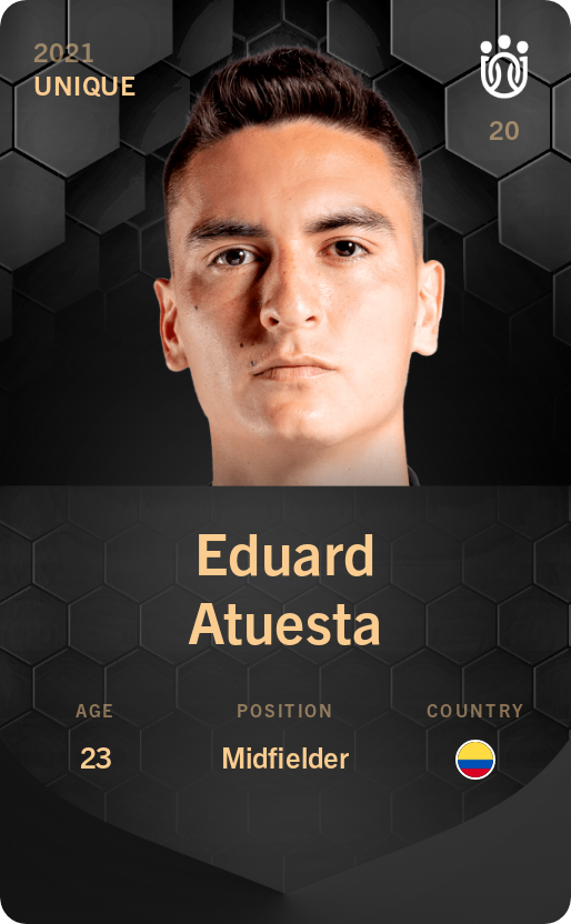Sorare - Sorare Official - Eduard Atuesta 2021-22 • Unique - NFT # 76721109654907387111349991496035364154513314895469891678920377314080176381261