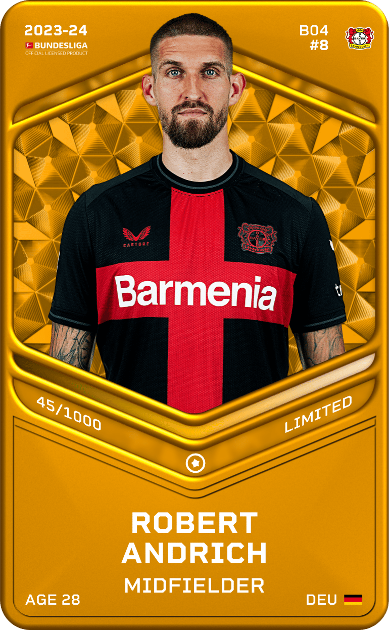 Robert Andrich 2023-24 • Limited 45/1000
