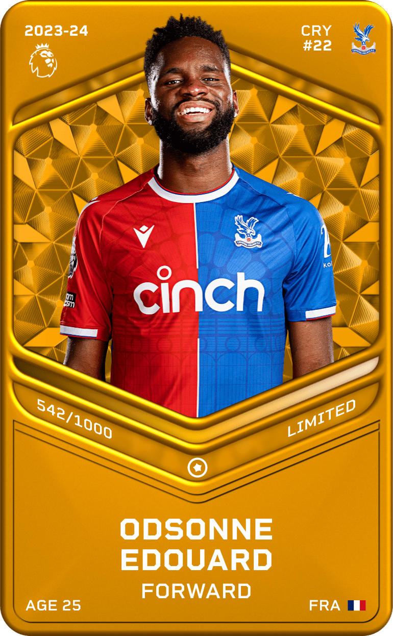 Odsonne Edouard 2023-24 • Limited 542/1000
