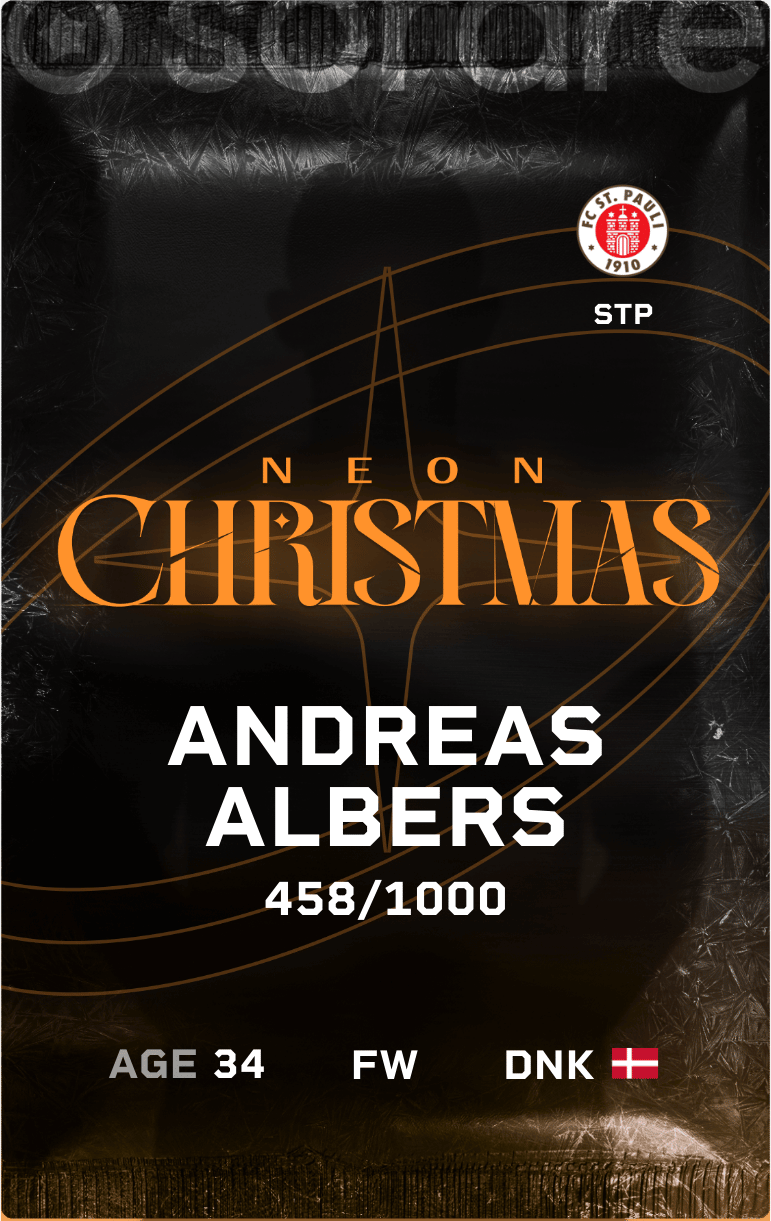 Andreas Albers 2024-25 • Limited 458/1000