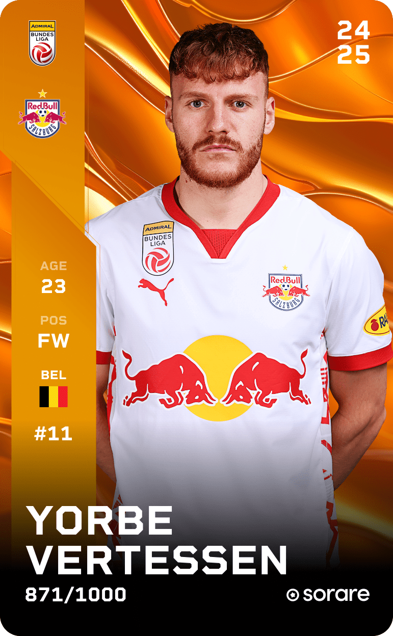Yorbe Vertessen 2024-25 • Limited 871/1000