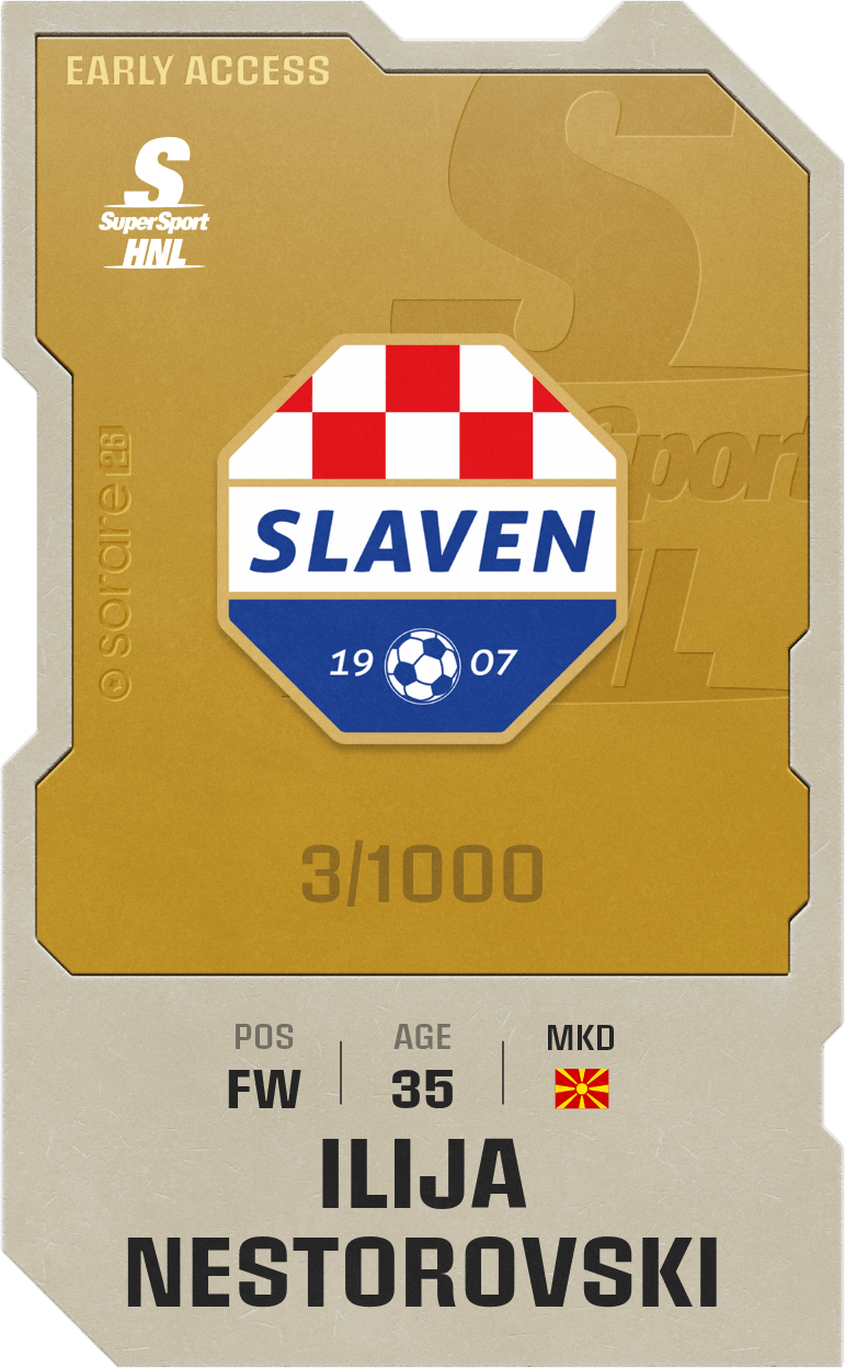 Ilija Nestorovski 2025-26 • Limited 3/1000