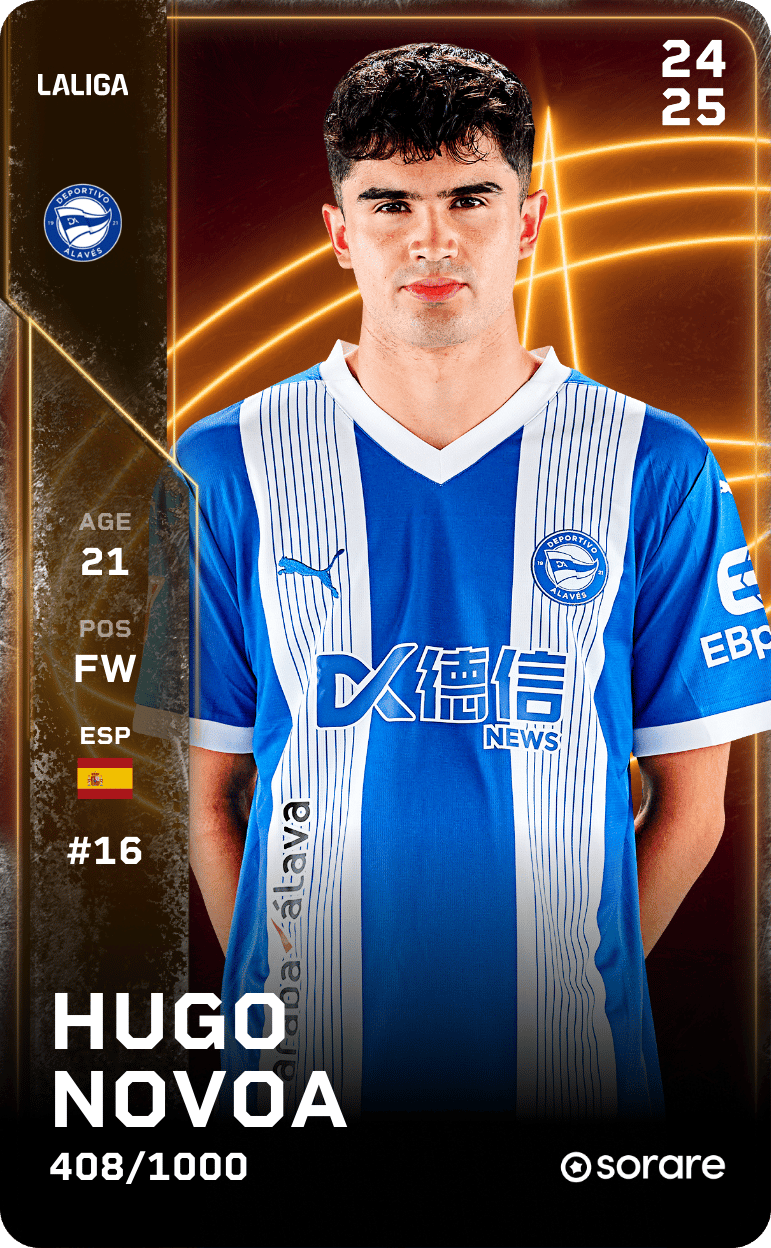 Hugo Novoa 2024-25 • Limited 408/1000
