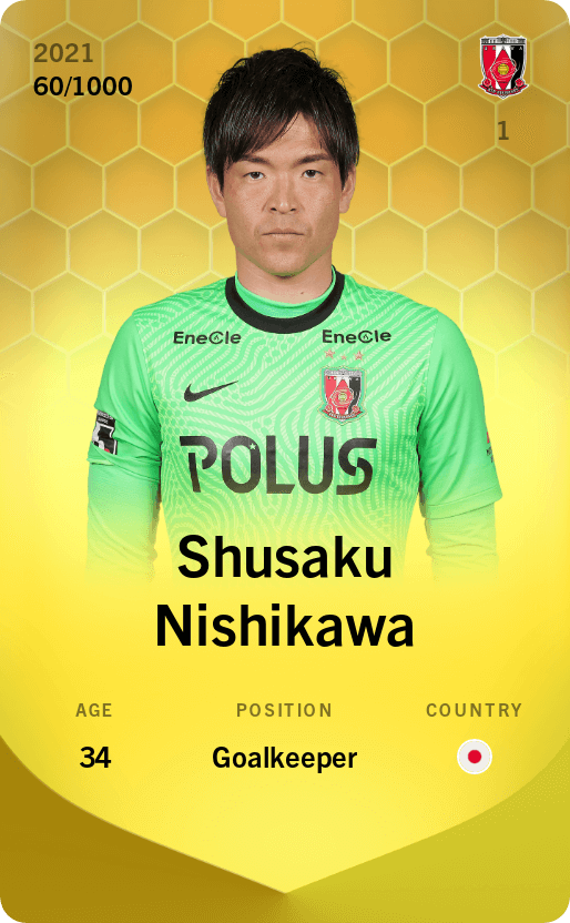 Shusaku Nishikawa 2021-22 • Limited 60/1000