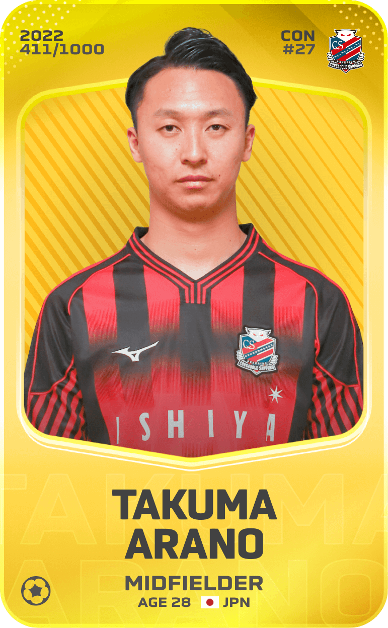 Takuma Arano 2022-23 • Limited 411/1000