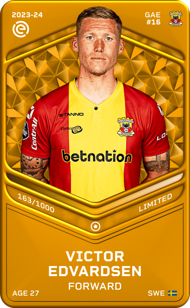Victor Edvardsen 2023-24 • Limited 163/1000