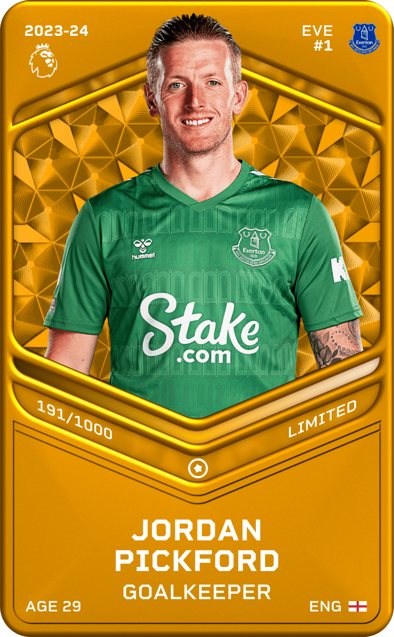 Jordan Pickford 2023-24 • Limited 191/1000